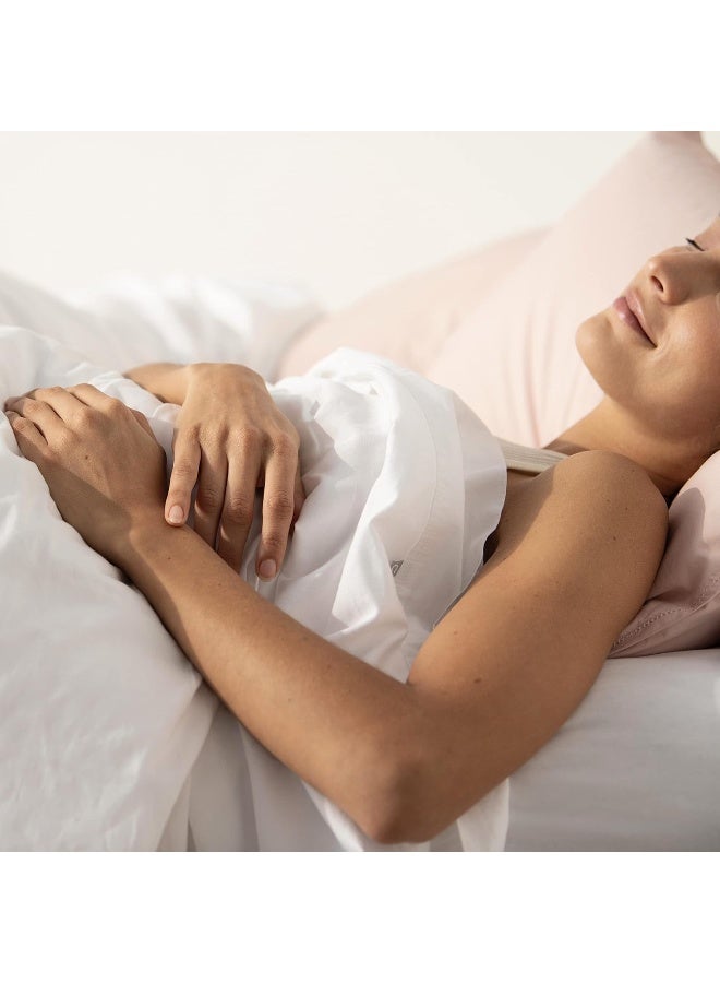 Casper Sleep Percale Sheet Set, King, White - Image 5